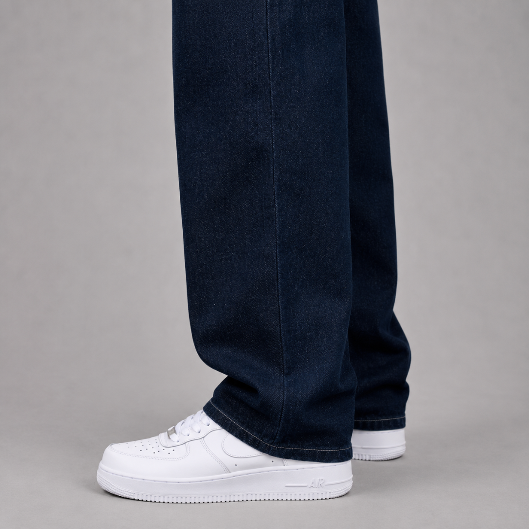 Jean Bleu Pétrole - Skater fit