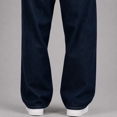 Jean Bleu Pétrole - Skater fit