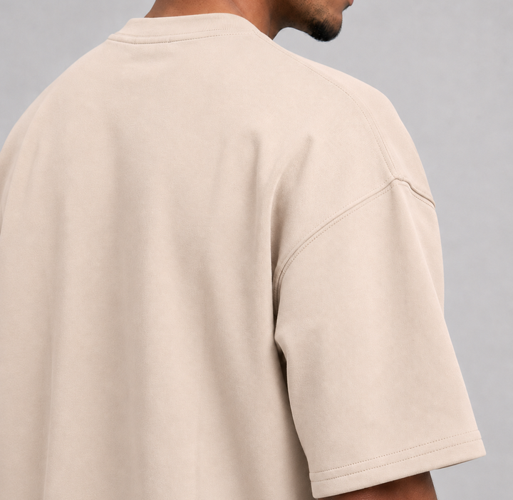 T-shirts oversize semi-cropped