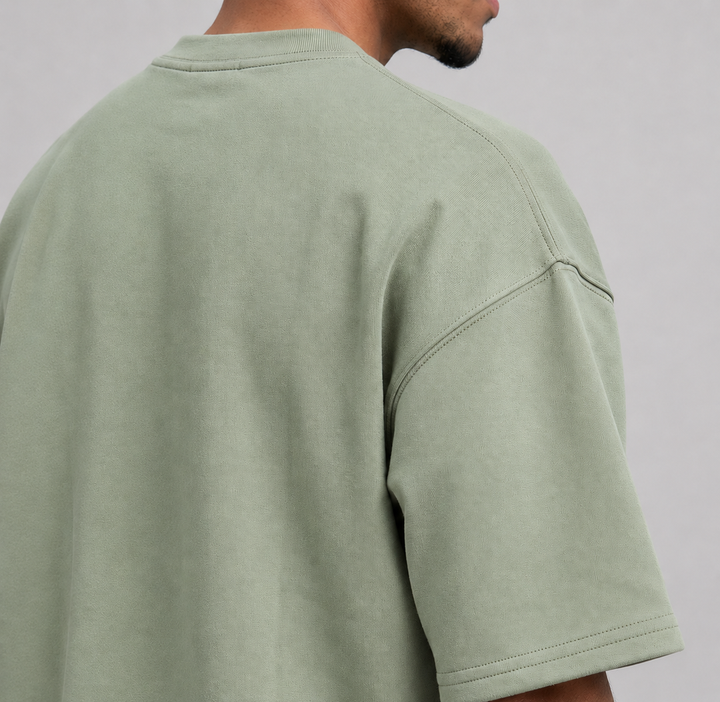 T-shirts oversize semi-cropped